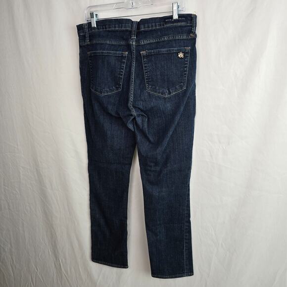 Rock & Republic Fixx Skinny Women's 16 Blue Dark Wash - Picture 10 of 16